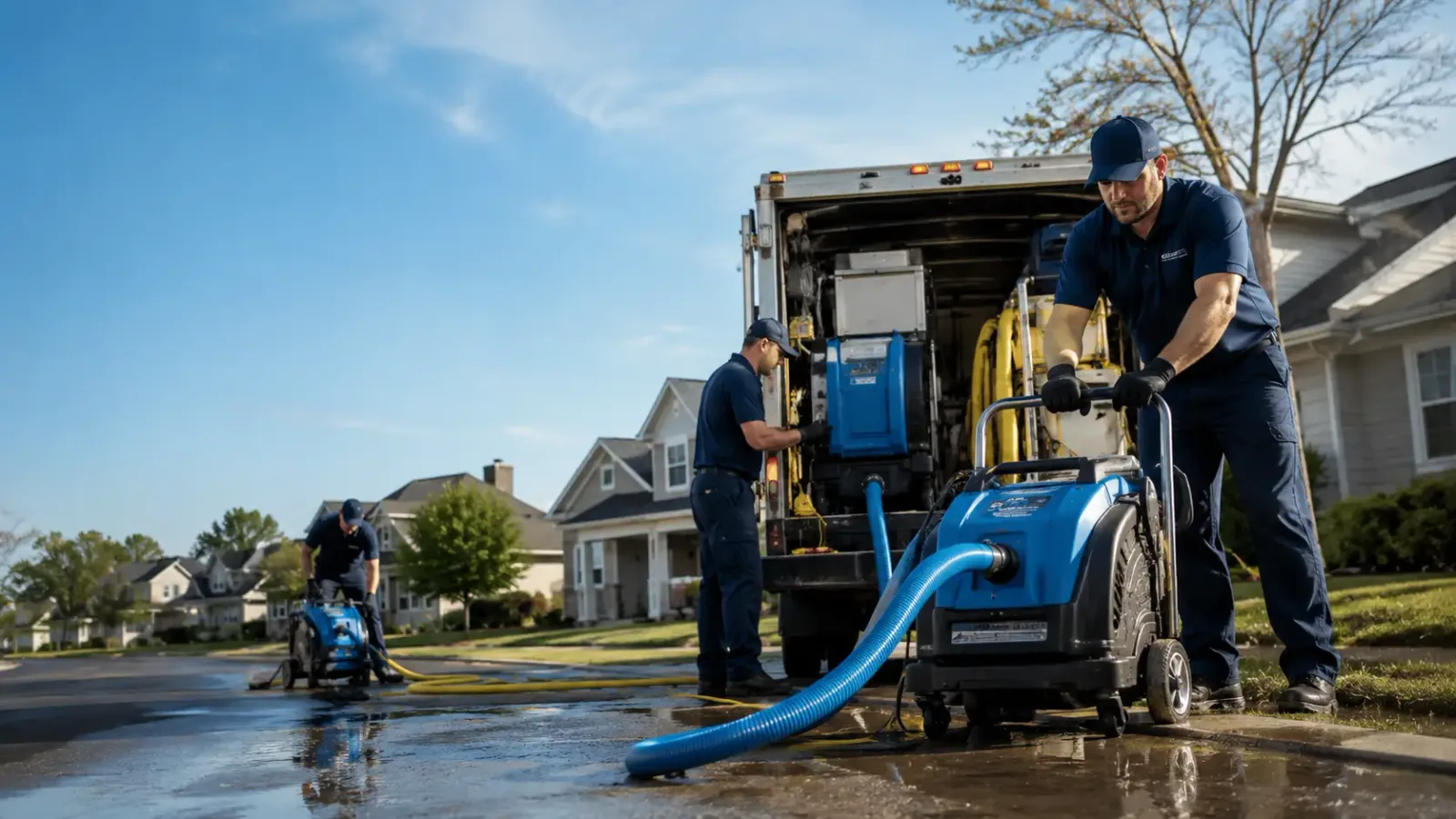 Flood Damage Cleanup in Linn, WV